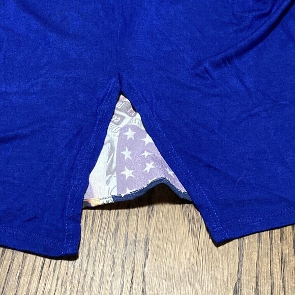 Toska Women's Tank Top SZ Small Patriotic America Print Flag 4th of July - Picture 7 of 7